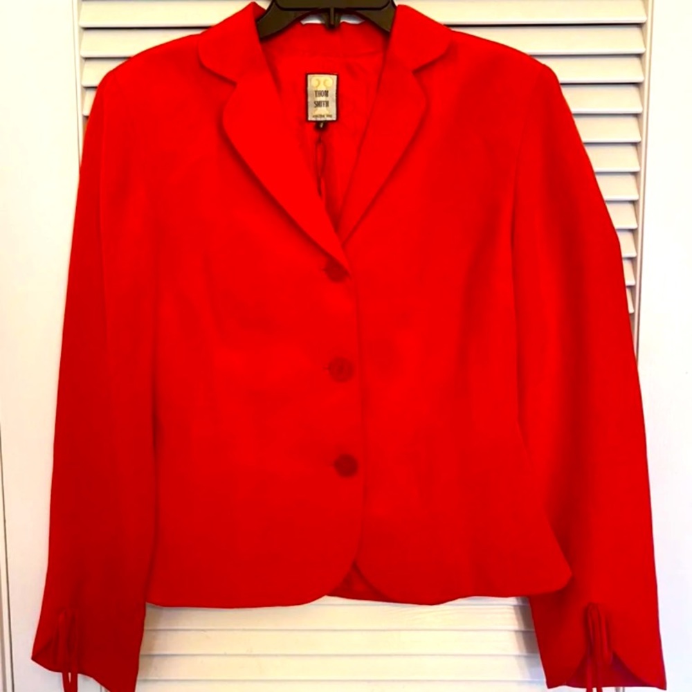 New Thom Smith Atelier silk blazer